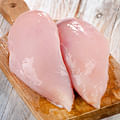 Raw chicken breast
