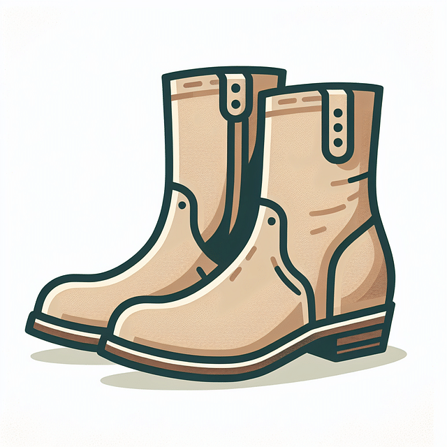 ankle boots with vintage fashion