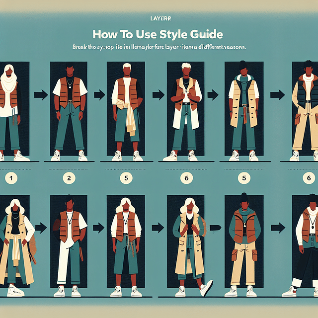 fashion layers for different seasons with vests