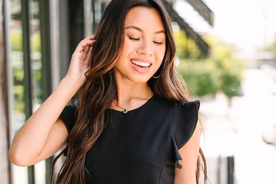 classic little black dress