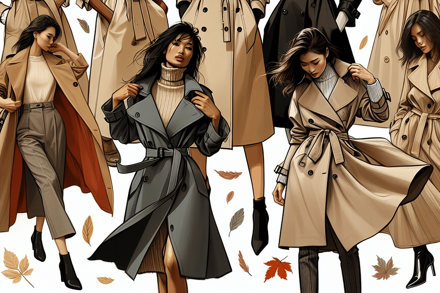 classic trench coat women