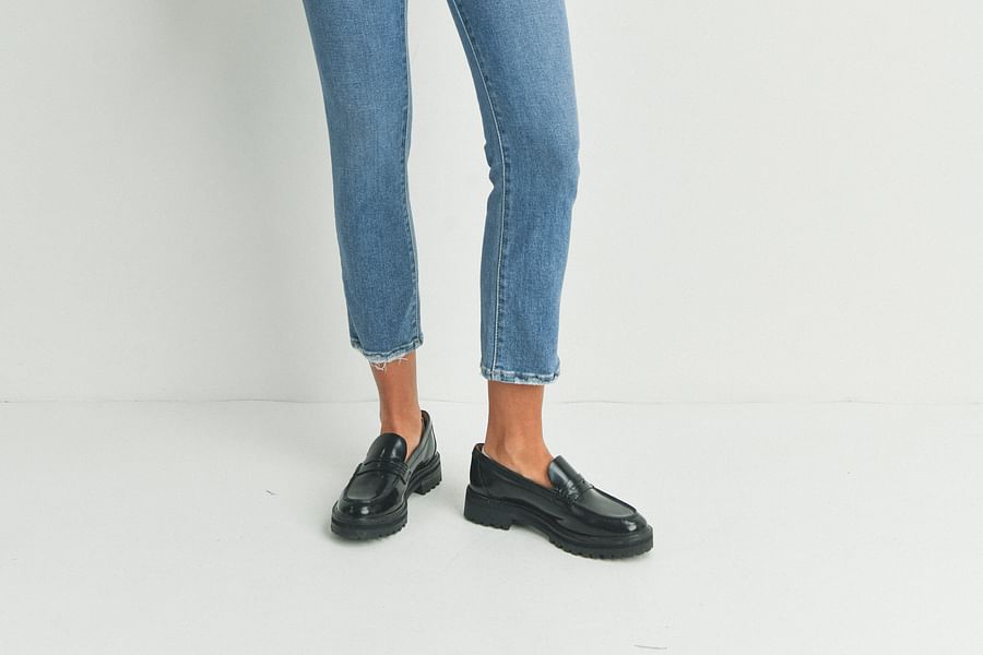 dark denim jeans women