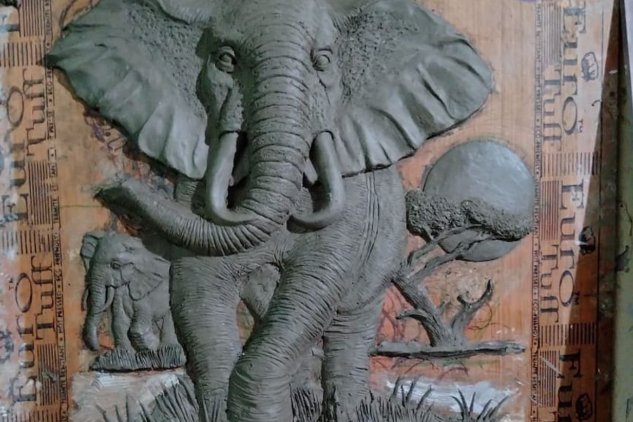 family mural painting