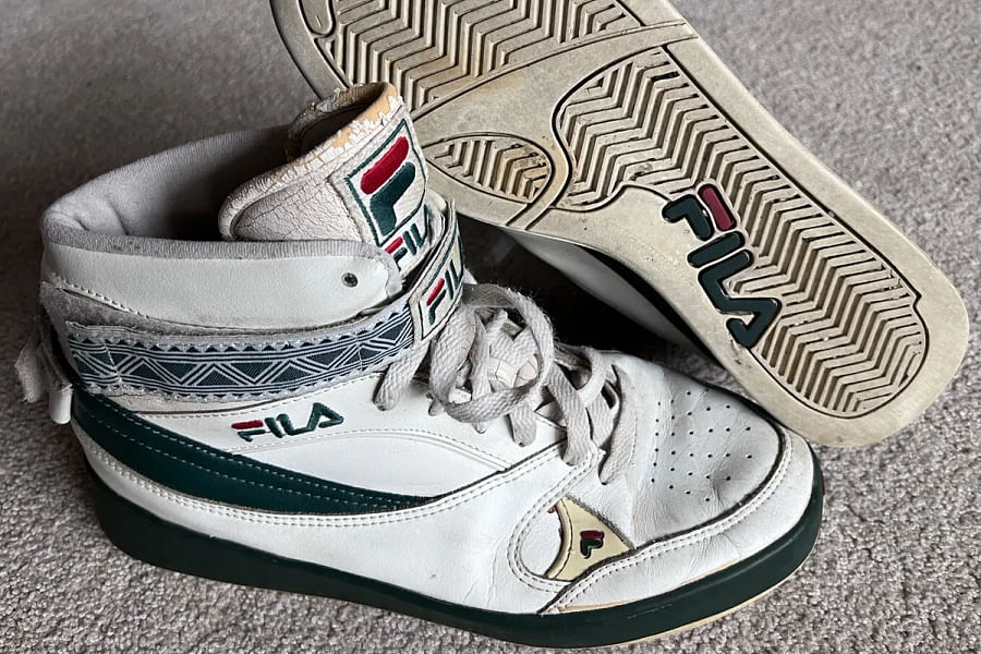 90s high top sneakers