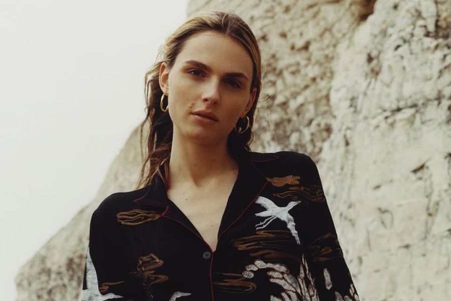 Andreja PejiΔ androgynous modeling