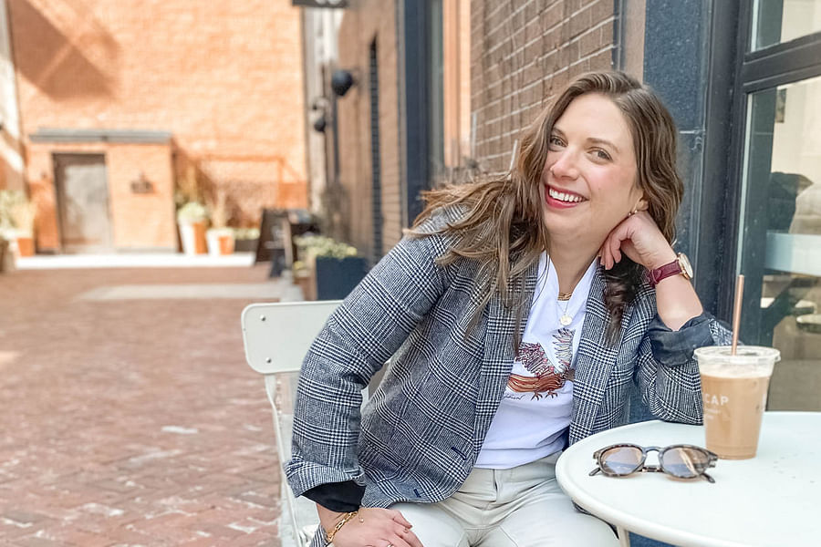 androgynous graphic tee