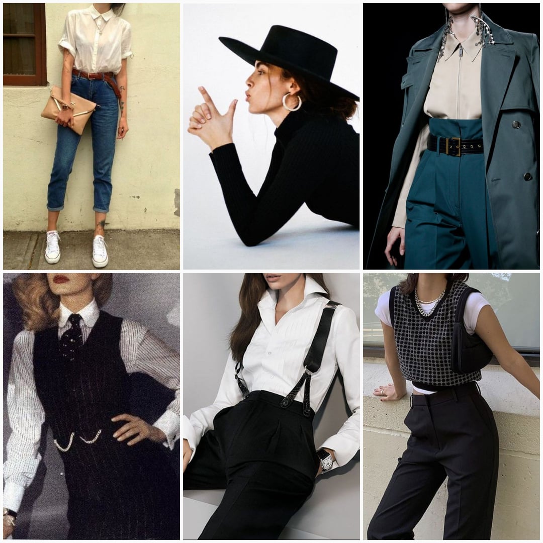 androgynous suspenders
