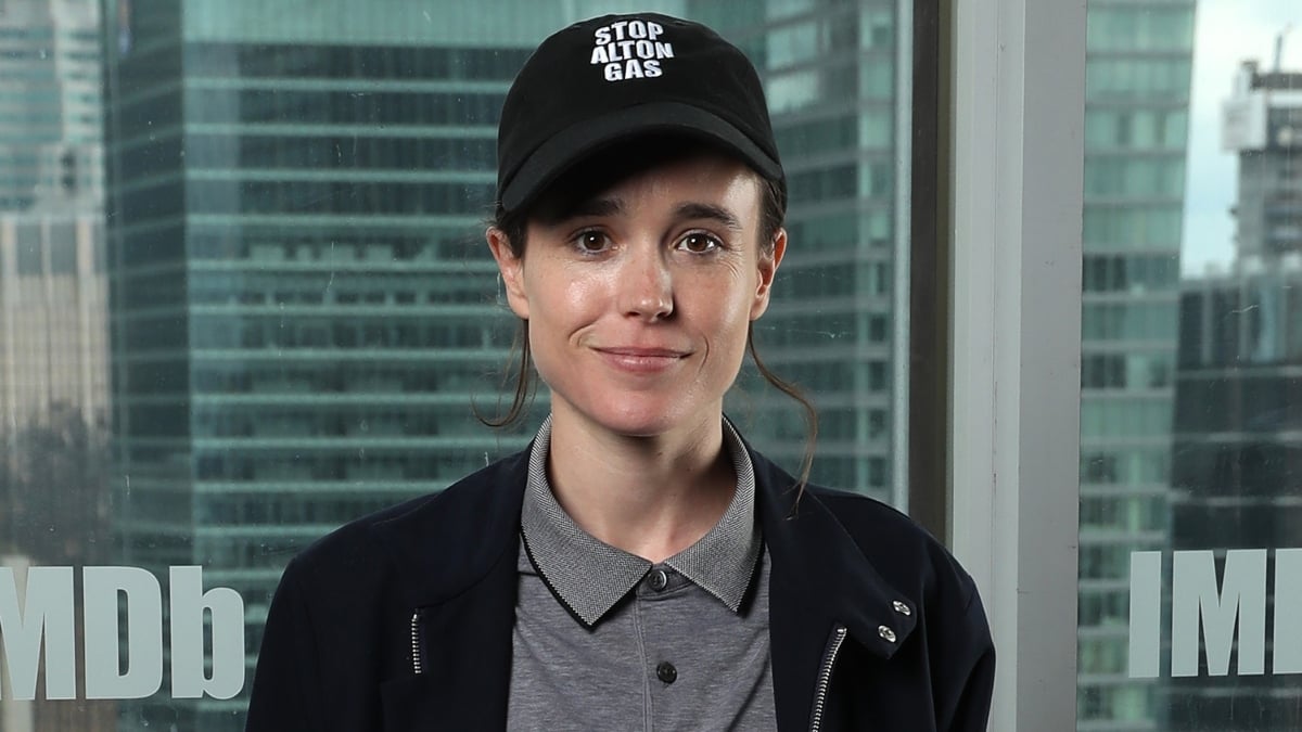 Elliot Page transgender fashion