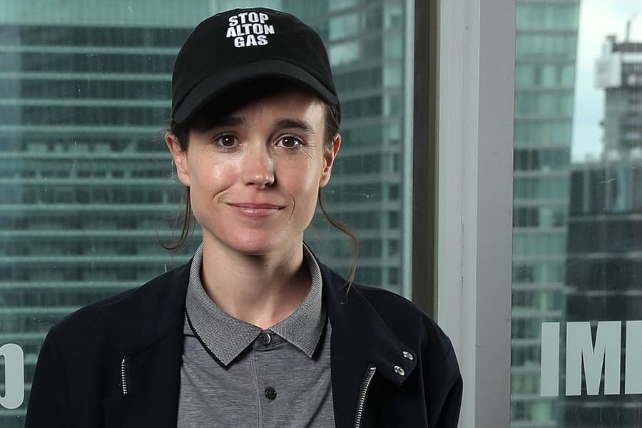 Elliot Page transgender fashion