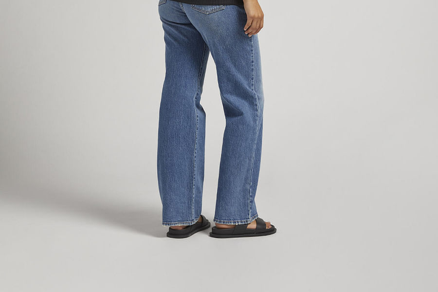 wide-leg jeans unisex