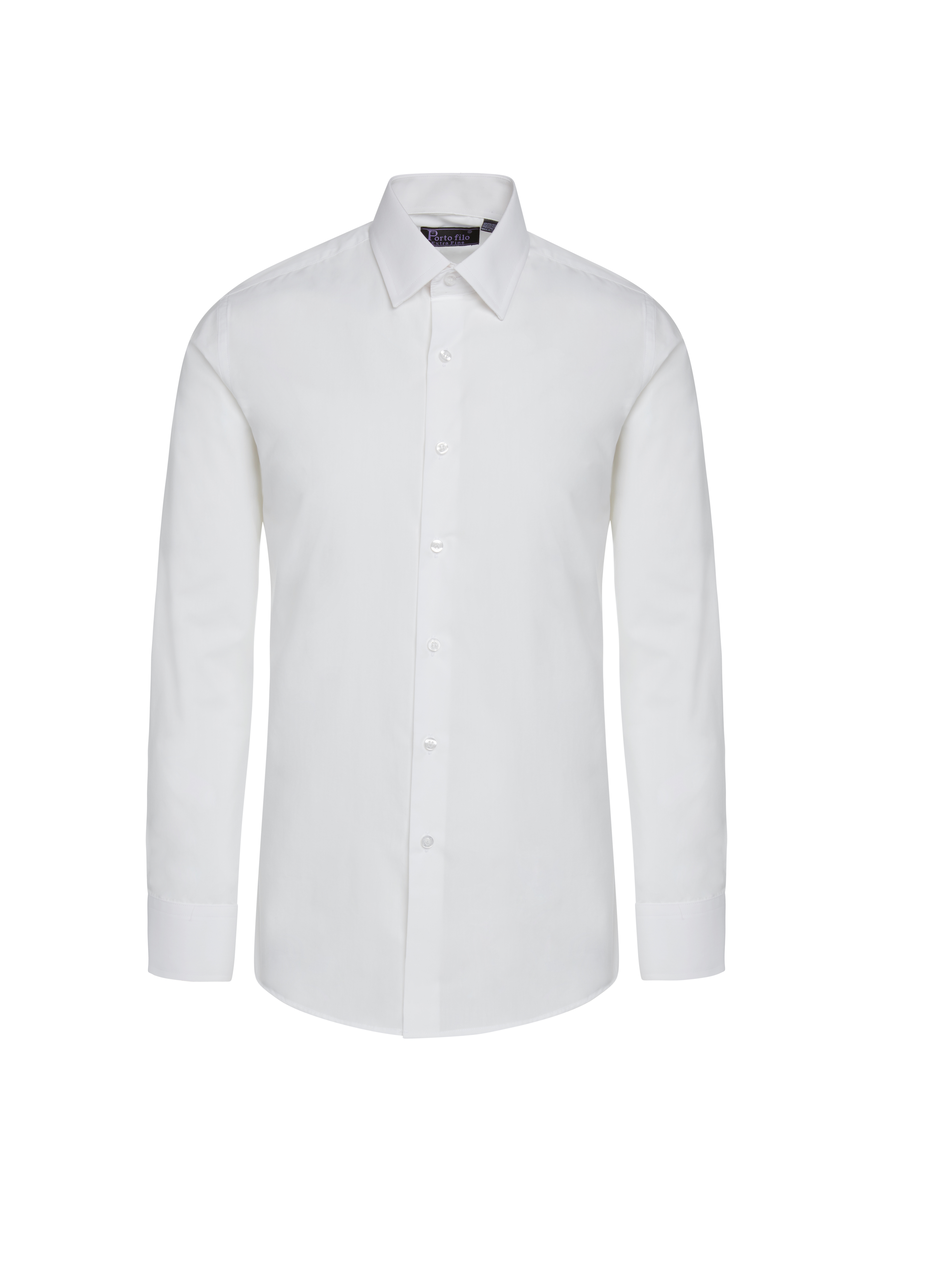 white button-up shirt