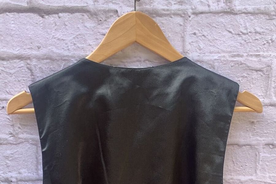 sequined women's fashion vest