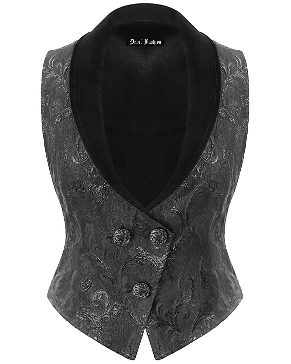 velvet women's fashion vest