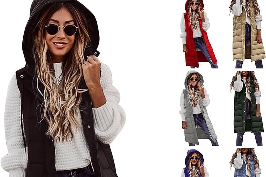 women's puffer vest fashion