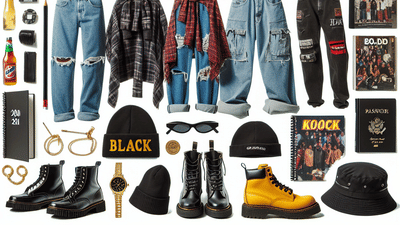 From Flannels to Ripped Jeans: A Comprehensive Guide to 90s Grunge and Hip Hop Crossover Fashion