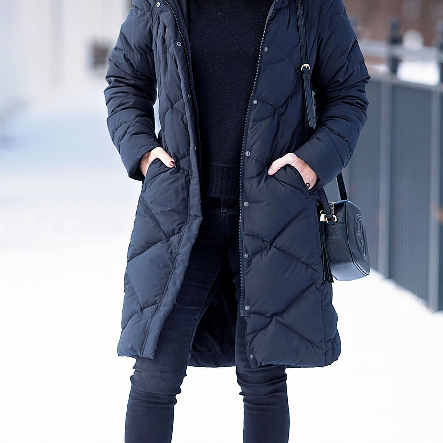 Collection of women\'s stylish winter coats