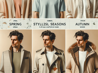 The Stylish Seasons: An All-Year Round Look at Men's Seasonal Fashion Trends