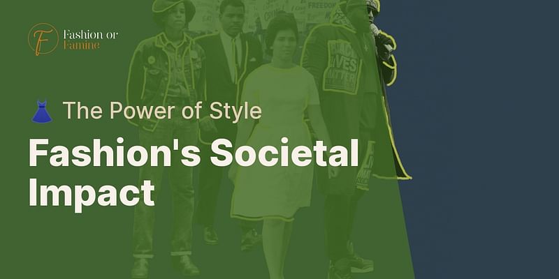 Fashion's Societal Impact - 👗 The Power of Style